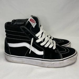 high tops black vans